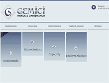 Tablet Screenshot of gemicihukukburosu.com